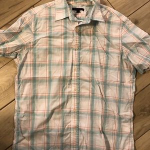 Banana republic factory short sleeve button down